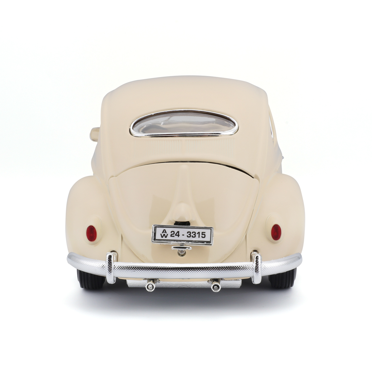Bburago - Auta HOBBY- Volkswagen Käfer Beetle 1955, béžová, 1:18