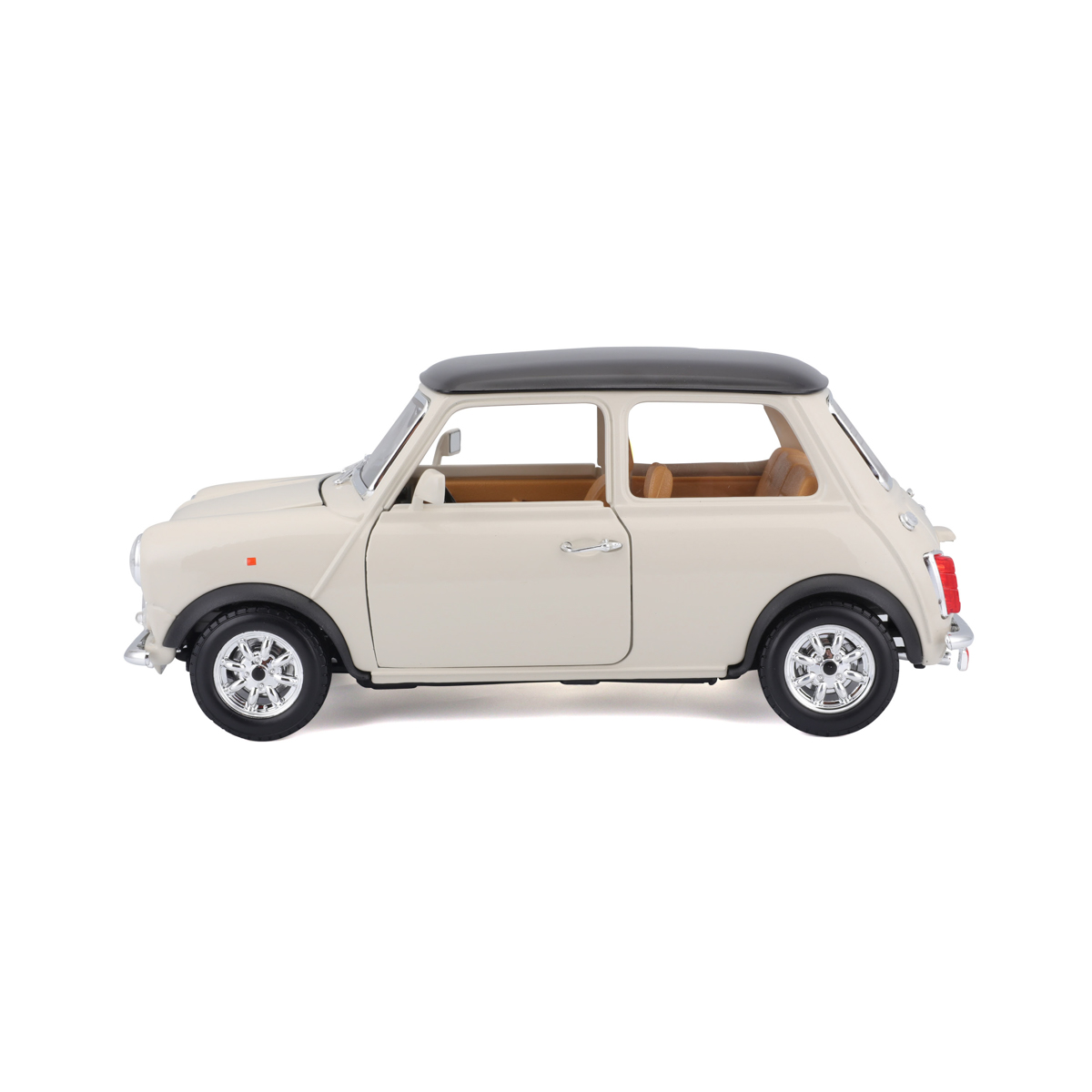 Bburago - Auta HOBBY- Mini Cooper 1969, béžová, 1:18