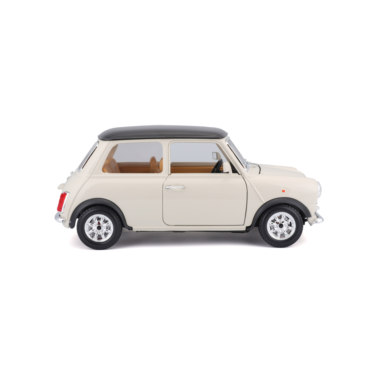 Bburago - Auta HOBBY- Mini Cooper 1969, béžová, 1:18