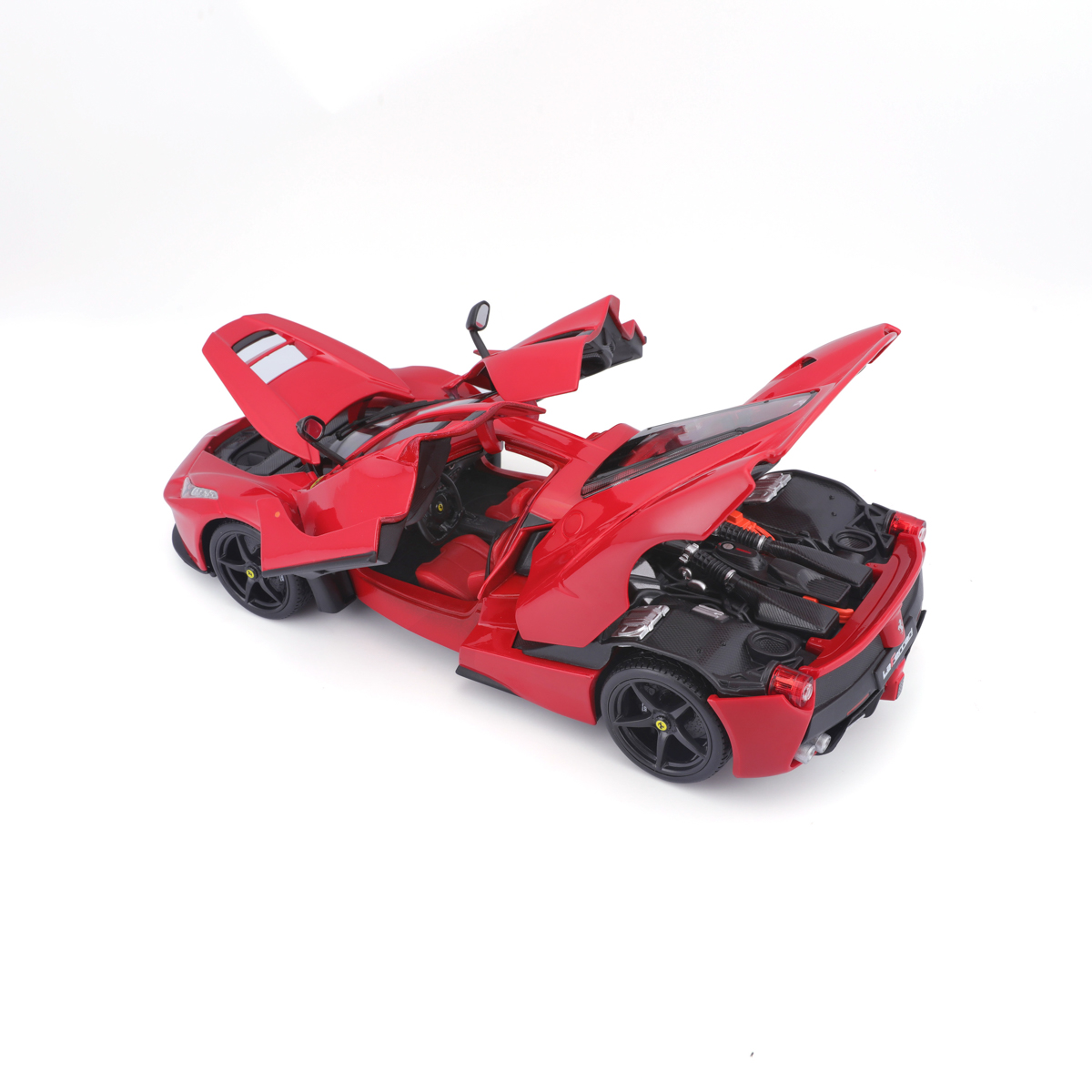 Bburago - RACE+PLAY, Ferrari LaFerrari, červená, 1:18