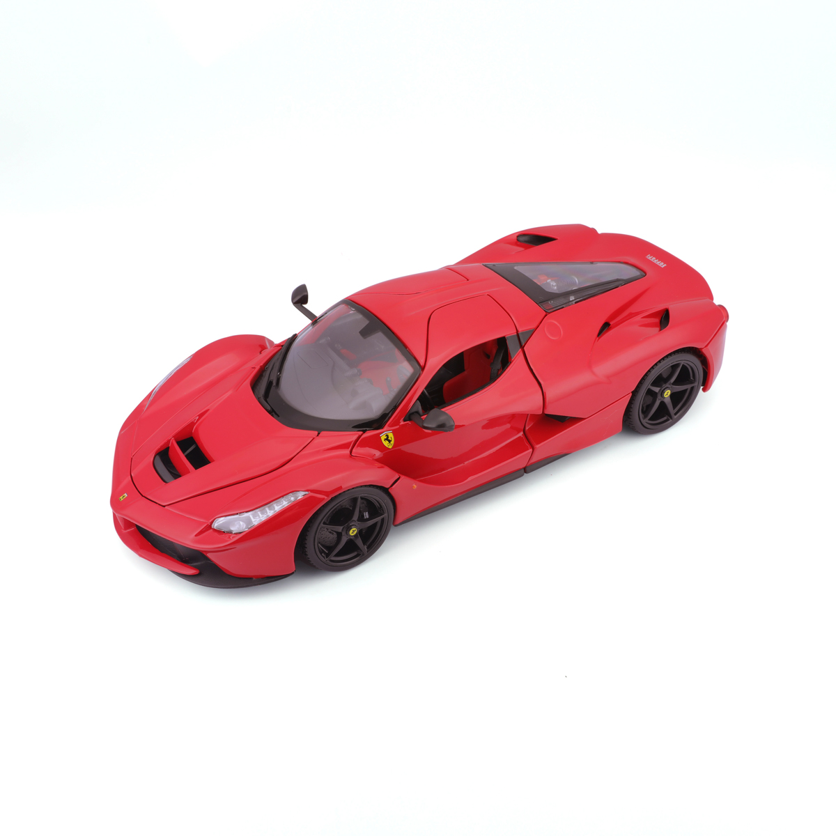 Bburago - RACE+PLAY, Ferrari LaFerrari, červená, 1:18