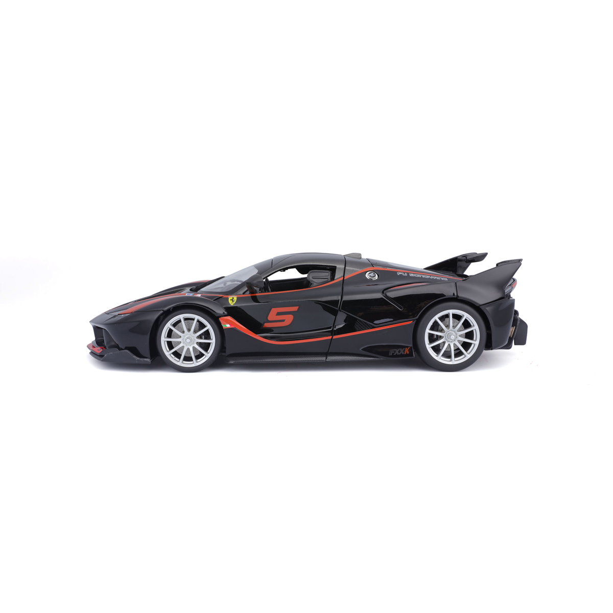 Bburago - RACE+PLAY, Ferrari FXX K, černá, 1:18