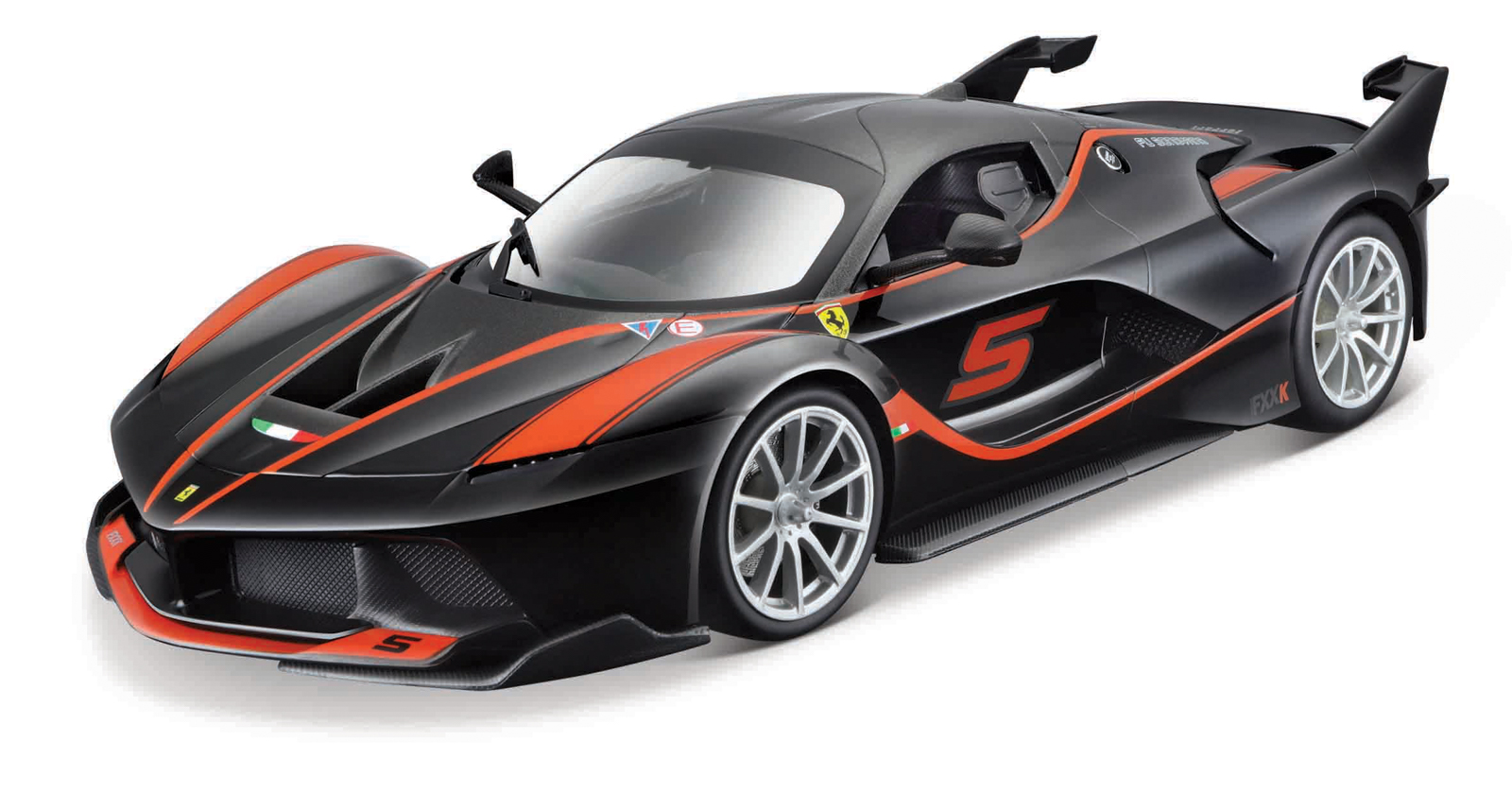 Bburago - RACE+PLAY, Ferrari FXX K, černá, 1:18