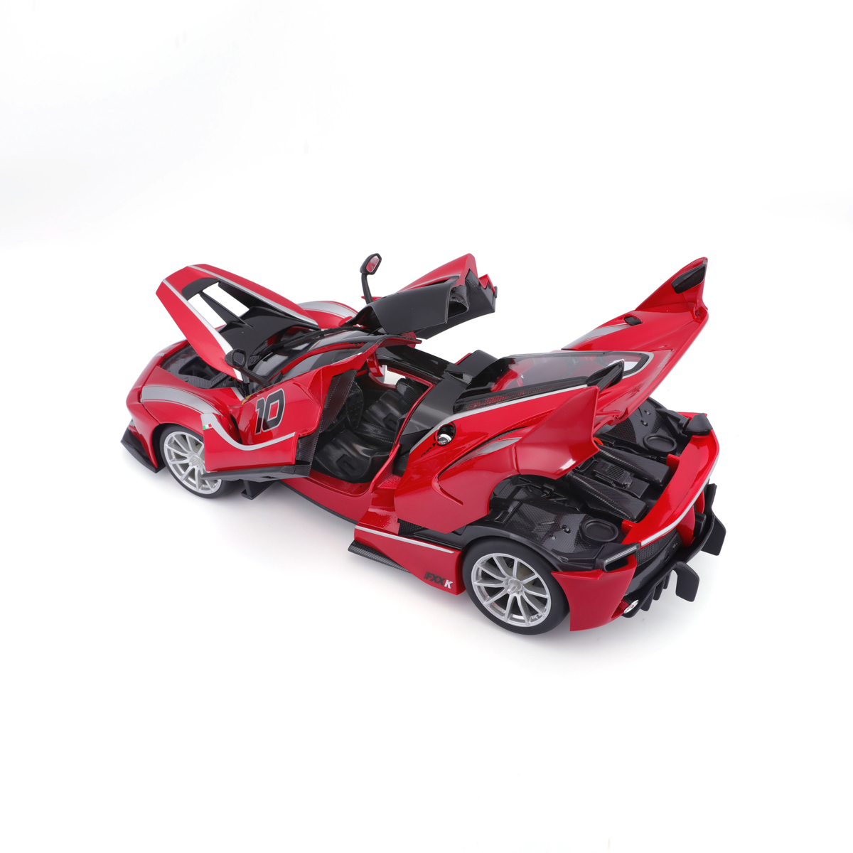 Bburago - RACE+PLAY, Ferrari FXX K, červená, 1:18