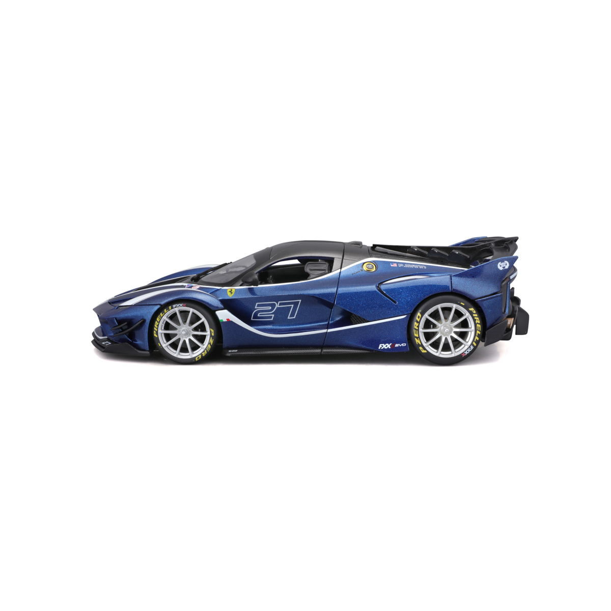Bburago - RACE+PLAY,Ferrari FXX-K EVO, modrá, 1:18