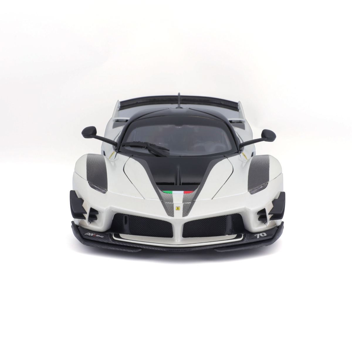 Bburago - RACE+PLAY, Ferrari FXX-K EVO, bílá-černá, 1:18