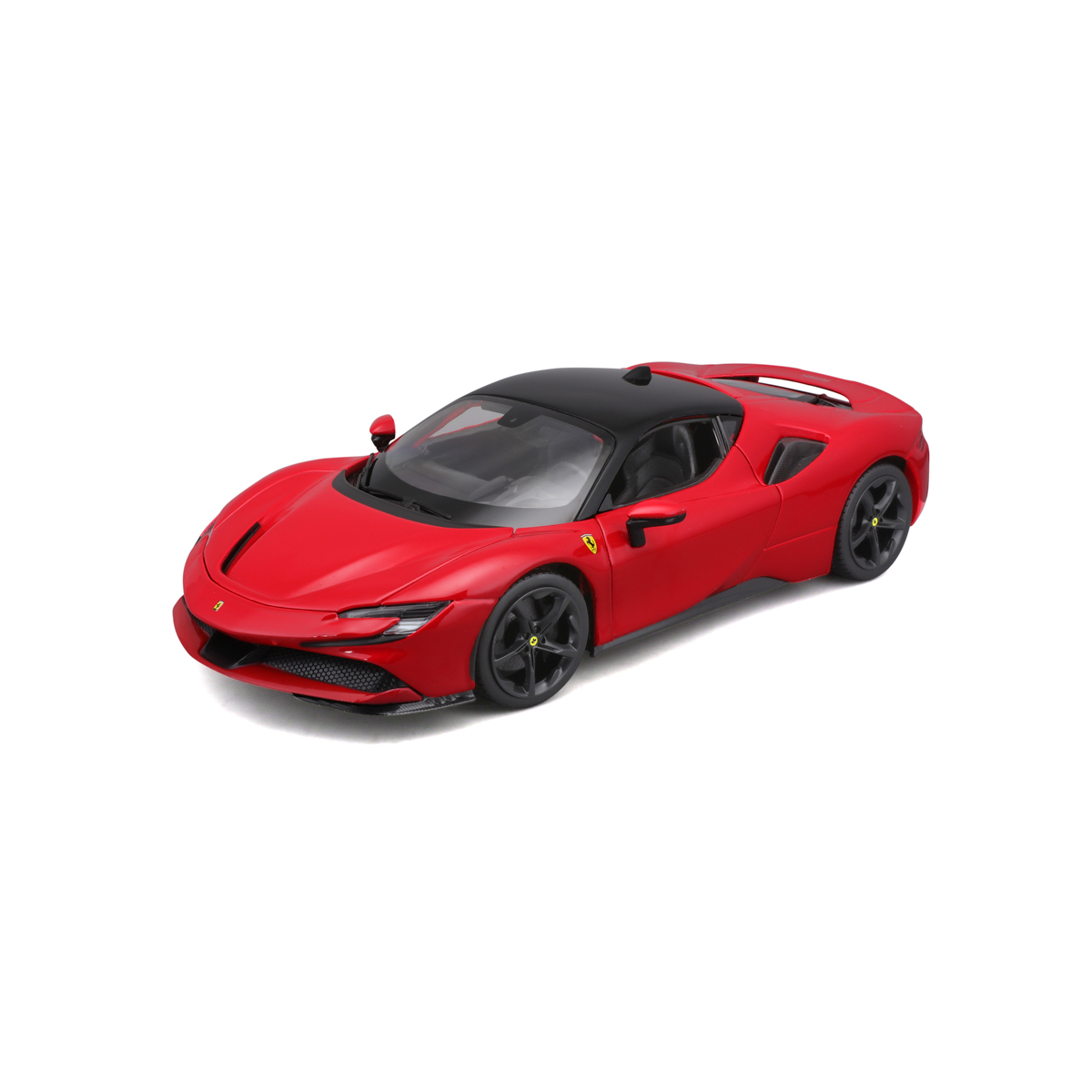 Bburago - RACE+PLAY, Ferrari SF90 Stradale, červená, 1:18