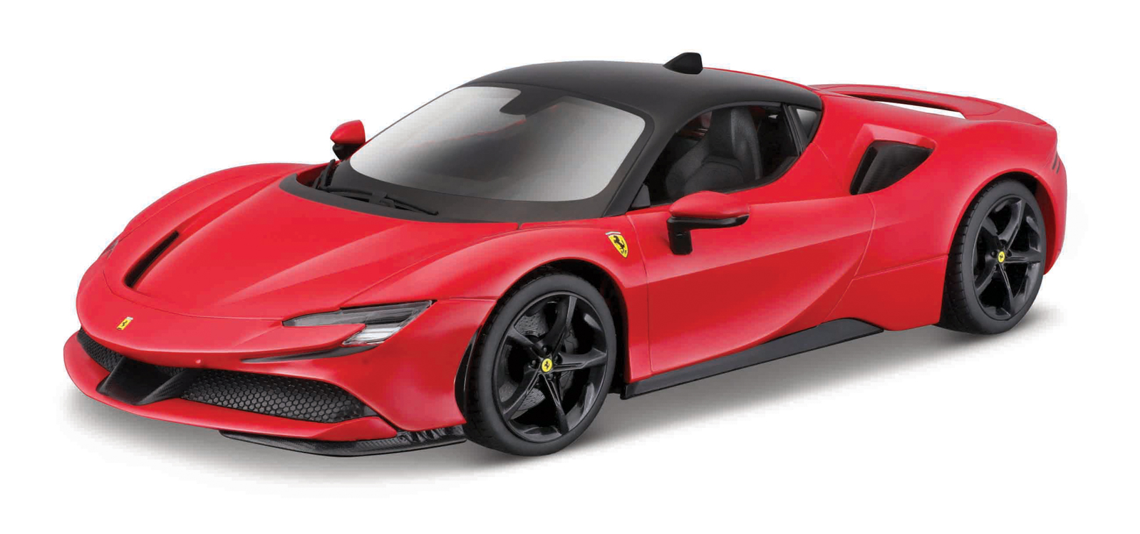 Bburago - RACE+PLAY, Ferrari SF90 Stradale, červená, 1:18