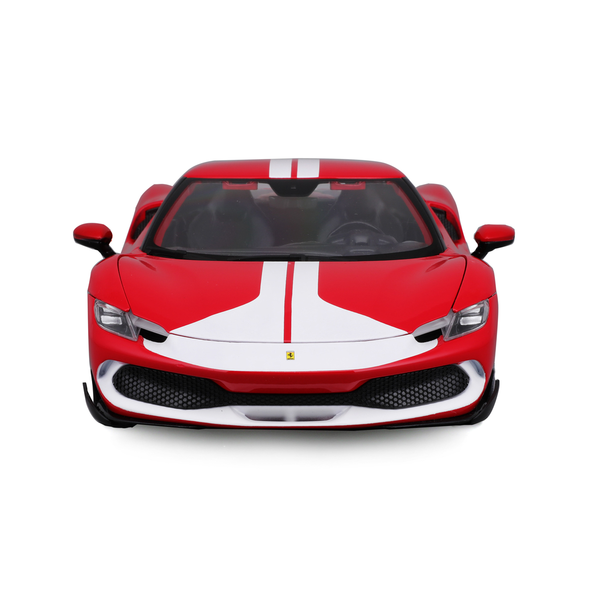 Bburago - RACE+PLAY, Ferrari 296 GTB ASSETTO FIORANO, červená, 1:18