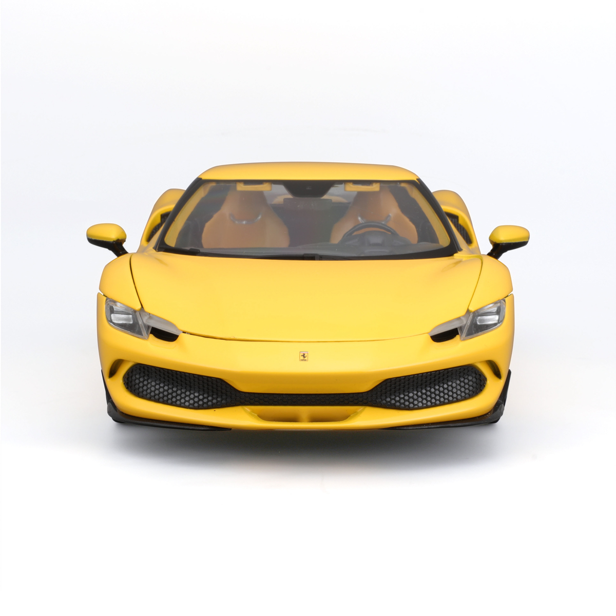 Bburago - RACE+PLAY, Ferrari 296 GTB, žlutá, 1:18