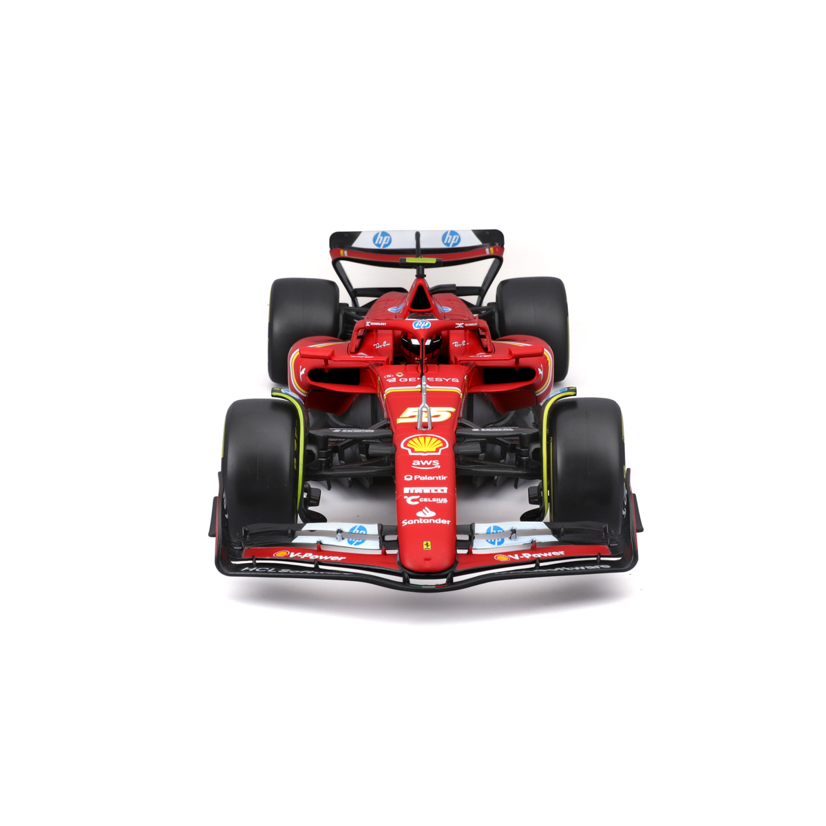 Bburago - FORMULA RACING, F1 Ferrari Scuderia SF-24 (2024), #55 Carlos Sainz, 1:18