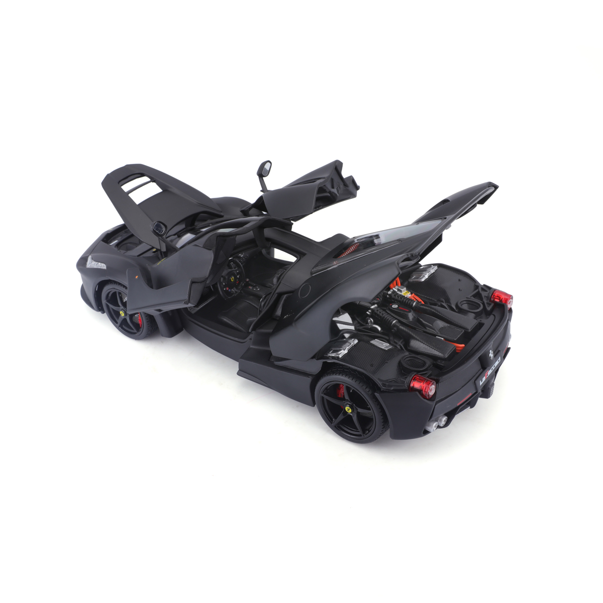 Bburago - SIGNATURE SERIES, Ferrari LaFerrari, matná černá, 1:18