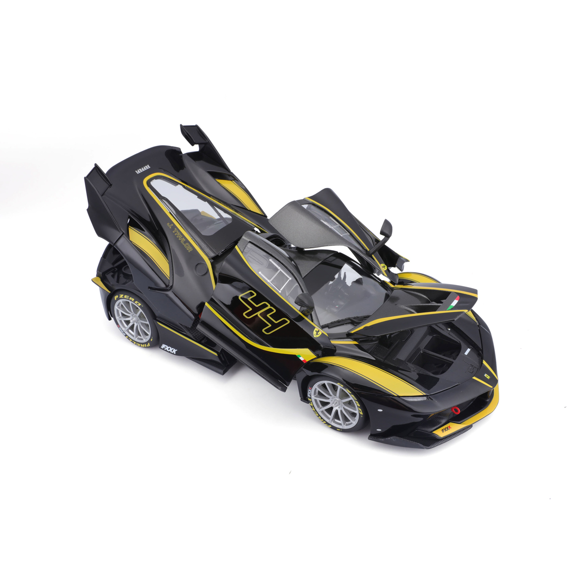 Bburago - SIGNATURE SERIES, Ferrari FXX K, černá, 1:18
