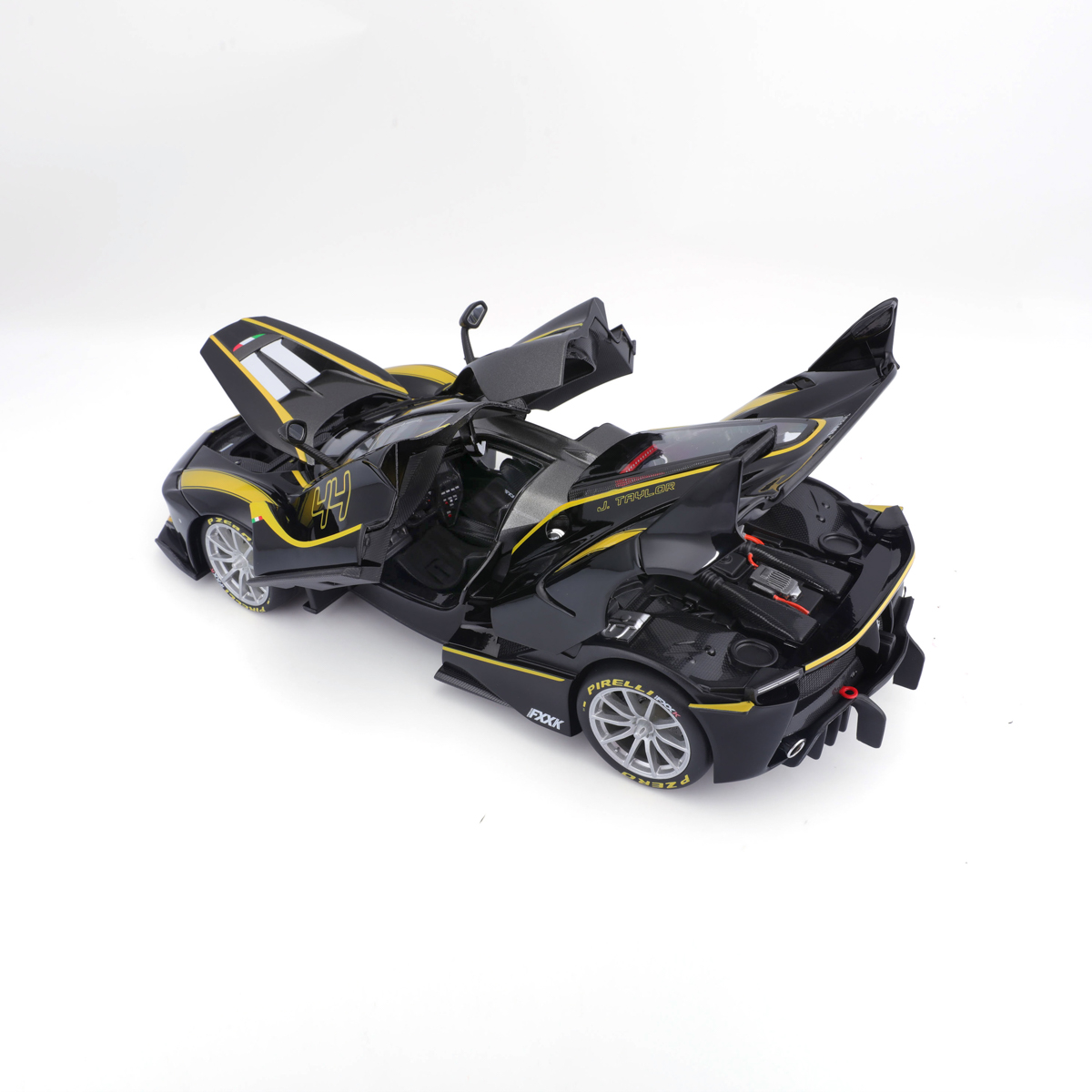 Bburago - SIGNATURE SERIES, Ferrari FXX K, černá, 1:18