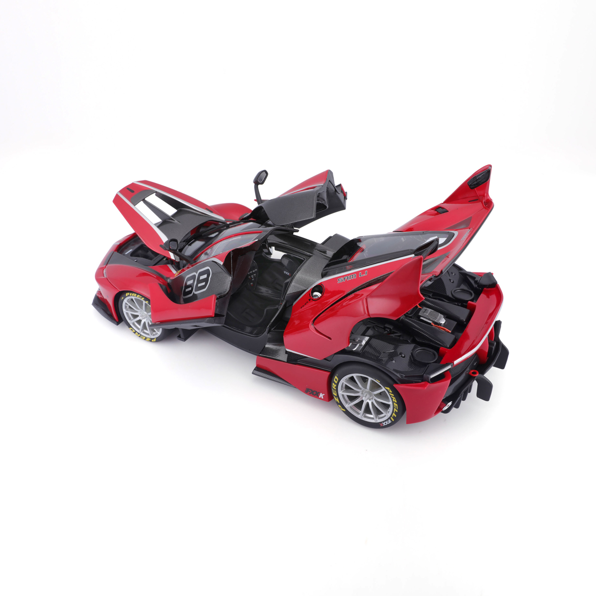 Bburago - SIGNATURE SERIES, Ferrari FXX K, červená, 1:18
