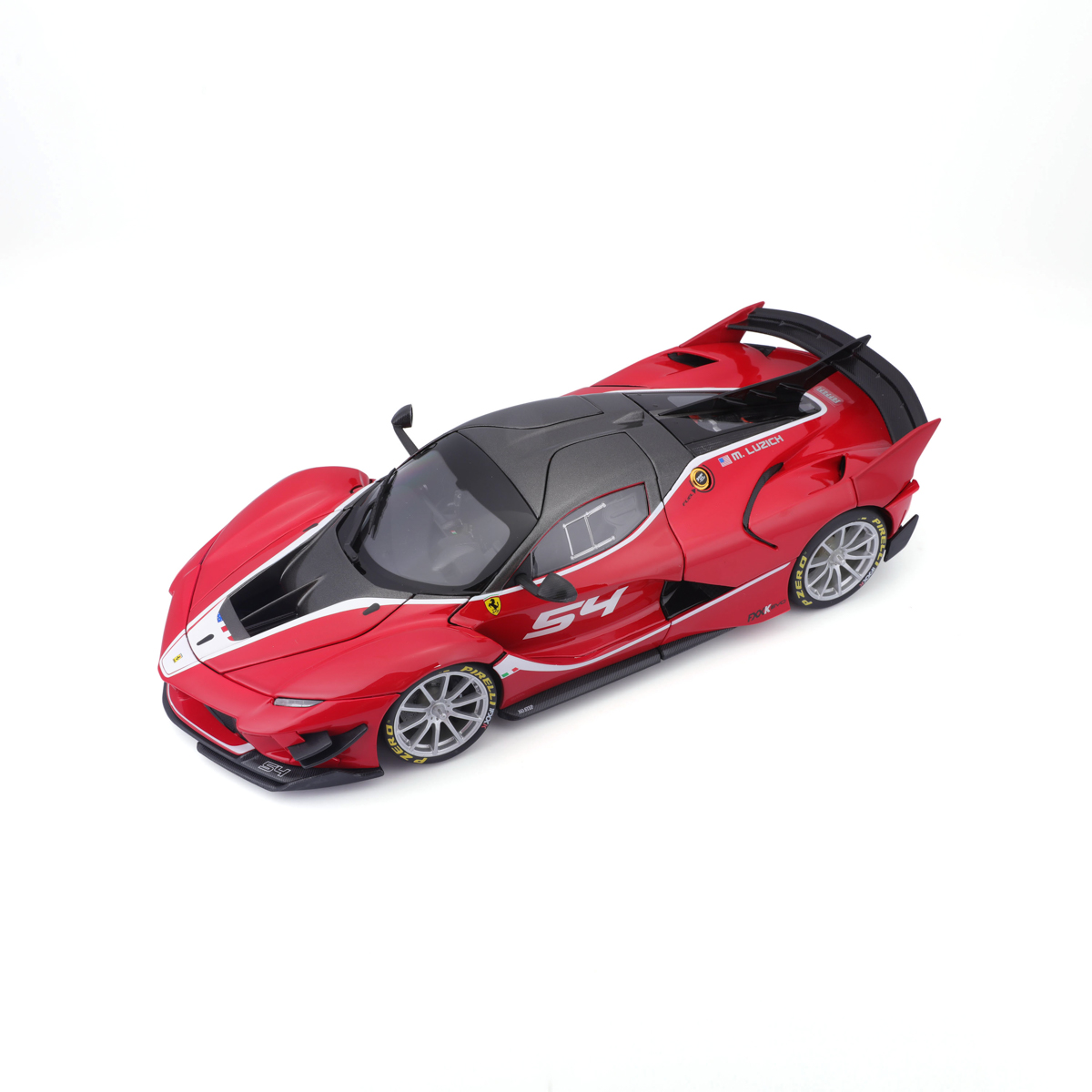 Bburago - SIGNATURE SERIES, Ferrari FXX-K EVO, červená, 1:18