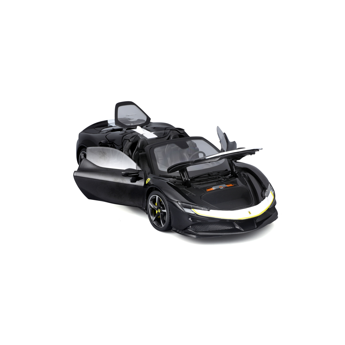 Bburago - SIGNATURE SERIES, Ferrari SF90 Spider Assetto Fiorano, černá, 1:18