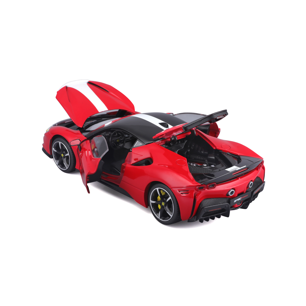Bburago - SIGNATURE SERIES, Ferrari SF90 Stradale Assetto Fiorano, červená, 1:18