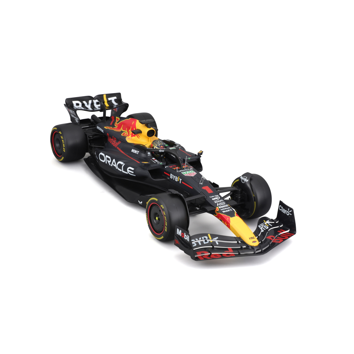 Bburago - RACE Formule F1, Team Oracle Red Bull Racing RB19 (2023), #1 Max Verstappen, 1:18