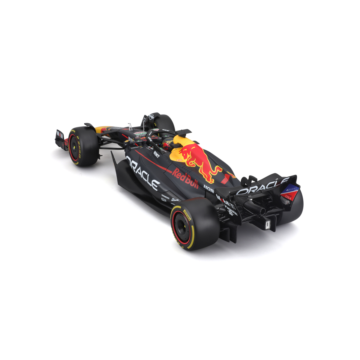 Bburago - RACE Formule F1, Team Oracle Red Bull Racing RB19 (2023), #1 Max Verstappen, 1:18