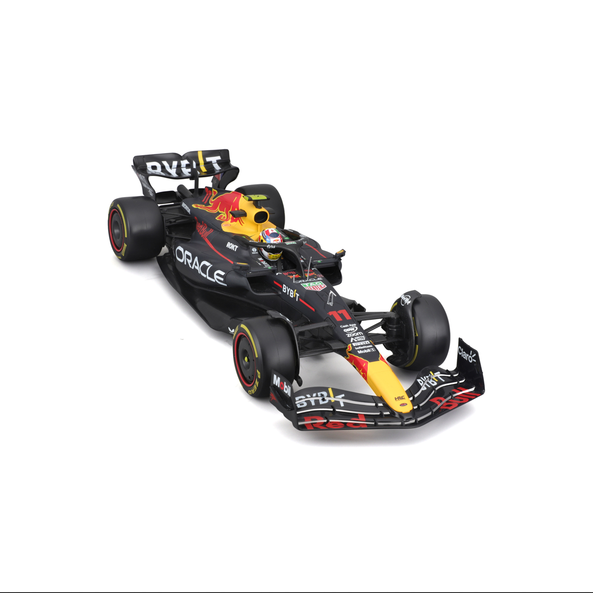 Bburago - RACE Formule F1, Team Oracle Red Bull Racing RB19 (2023), #11 Sergio Pérez, 1:18