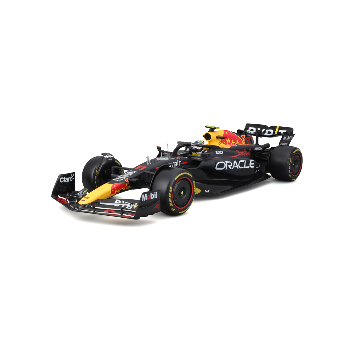 Bburago - RACE Formule F1, Team Oracle Red Bull Racing RB19 (2023), #11 Sergio Pérez, 1:18
