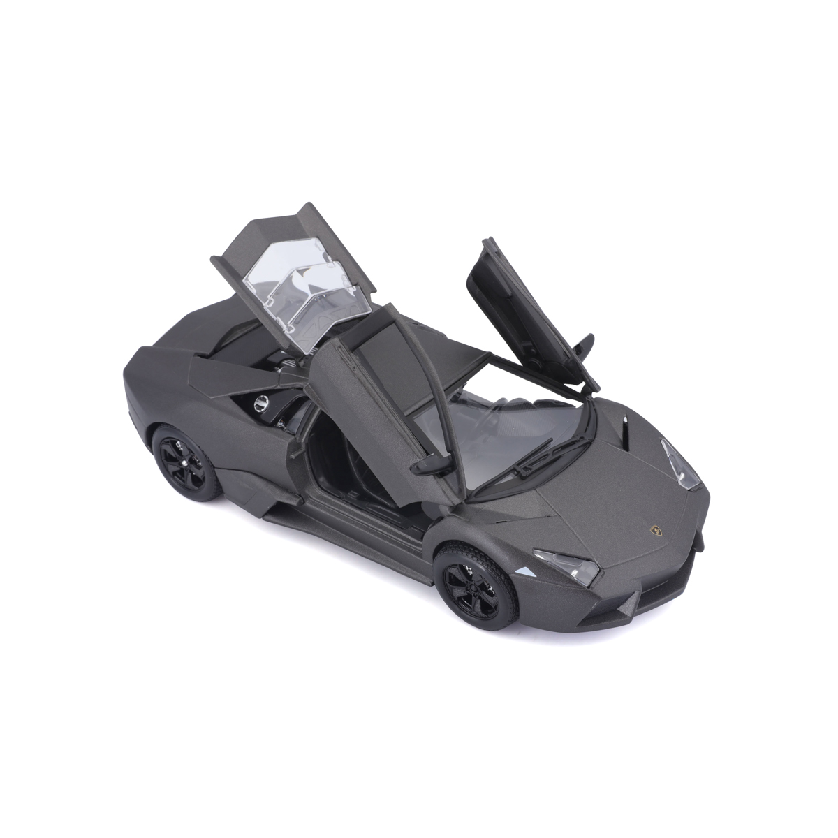 Bburago - Auta HOBBY, Lamborghini Reventón, šedá metalíza, 1:24