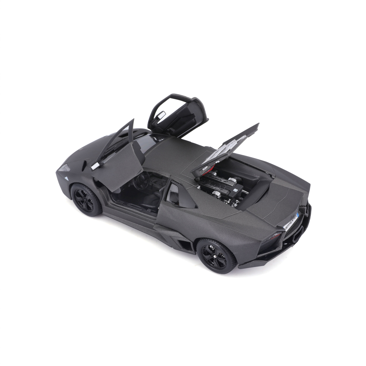 Bburago - Auta HOBBY, Lamborghini Reventón, šedá metalíza, 1:24