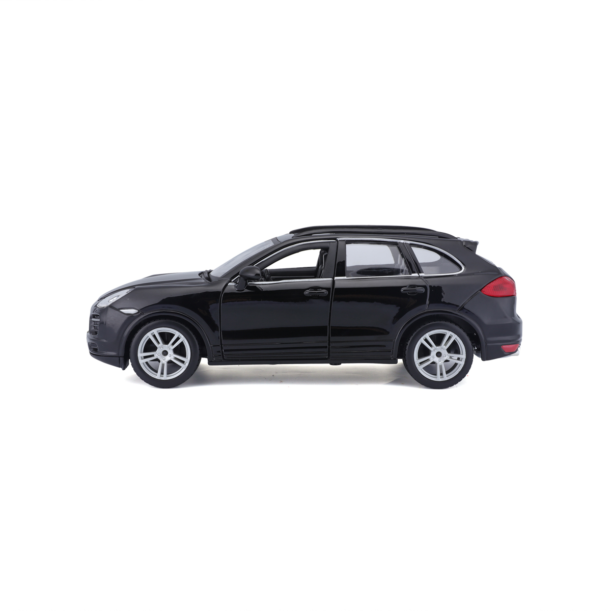 Bburago - Auta HOBBY, Porsche Cayenne Turbo, černá, 1:24
