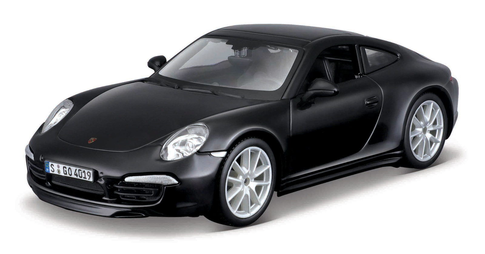 Bburago - Auta HOBBY, Porsche 911 Carrera S, černá, 1:24