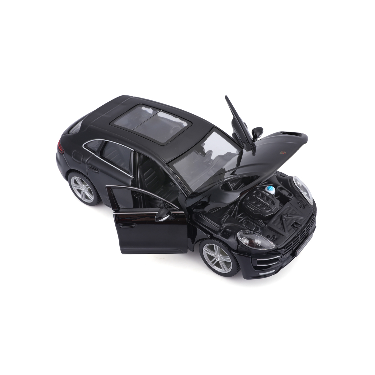 Bburago - Auta HOBBY, Porsche Macan, černá, 1:24