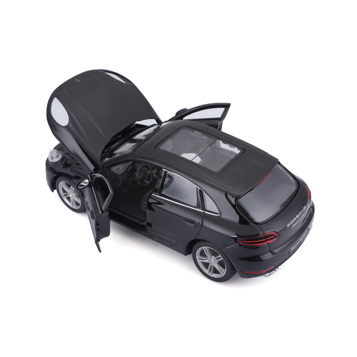 Bburago - Auta HOBBY, Porsche Macan, černá, 1:24