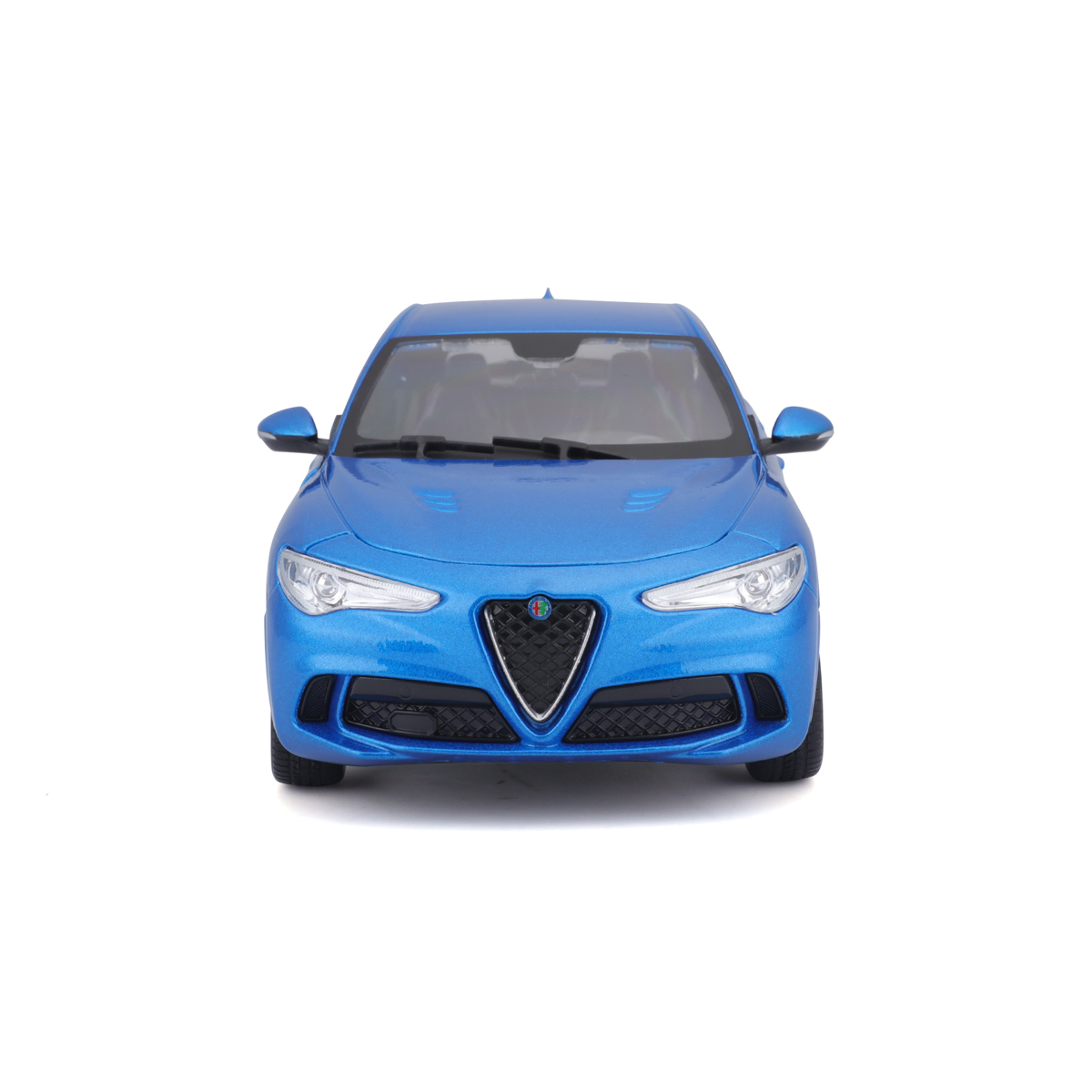 Bburago - Auta HOBBY, Alfa Romeo Stelvio, modrá metalíza, 1:24