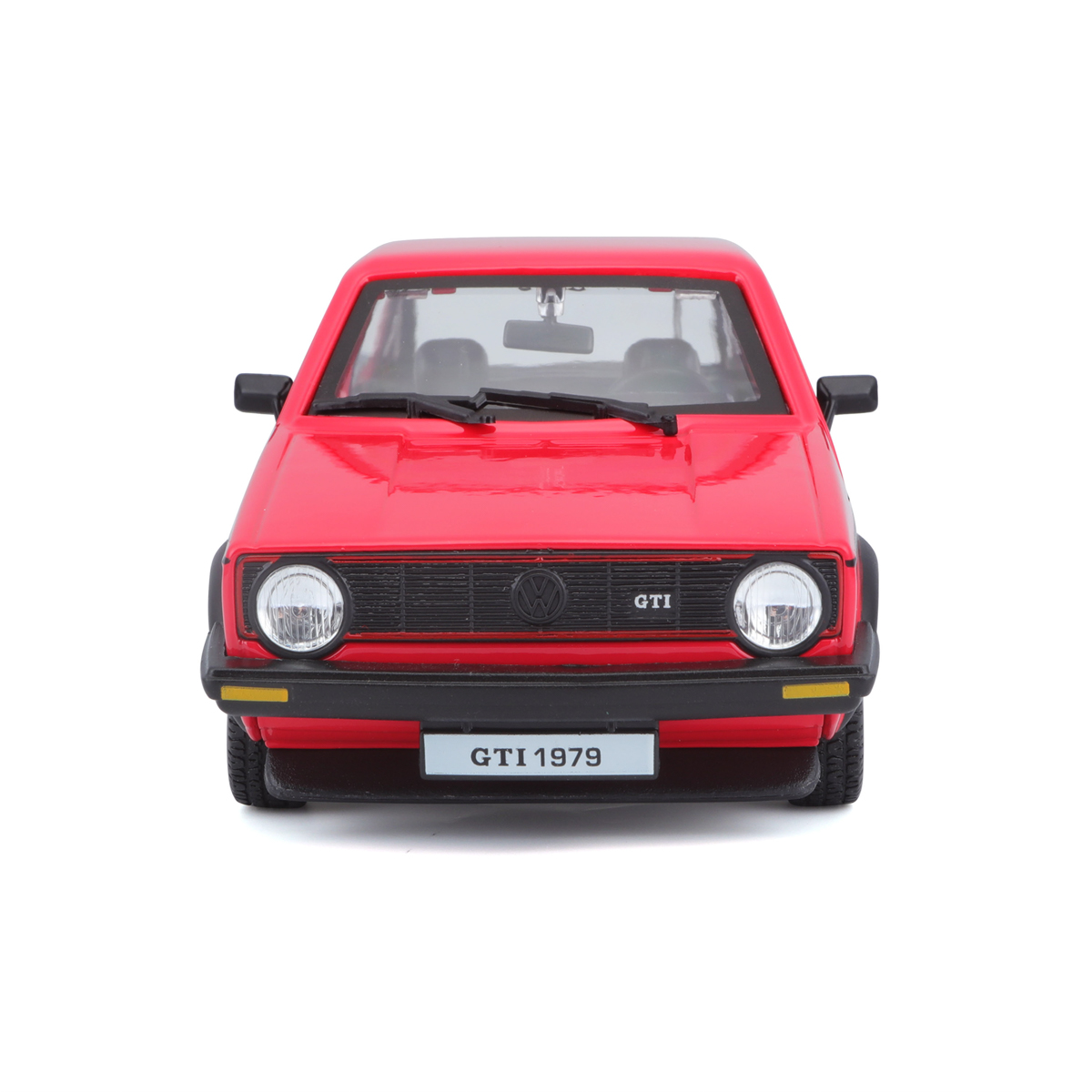 Bburago - Auta HOBBY, Volkswagen Golf Mk1 GTI (1979), červená, 1:24