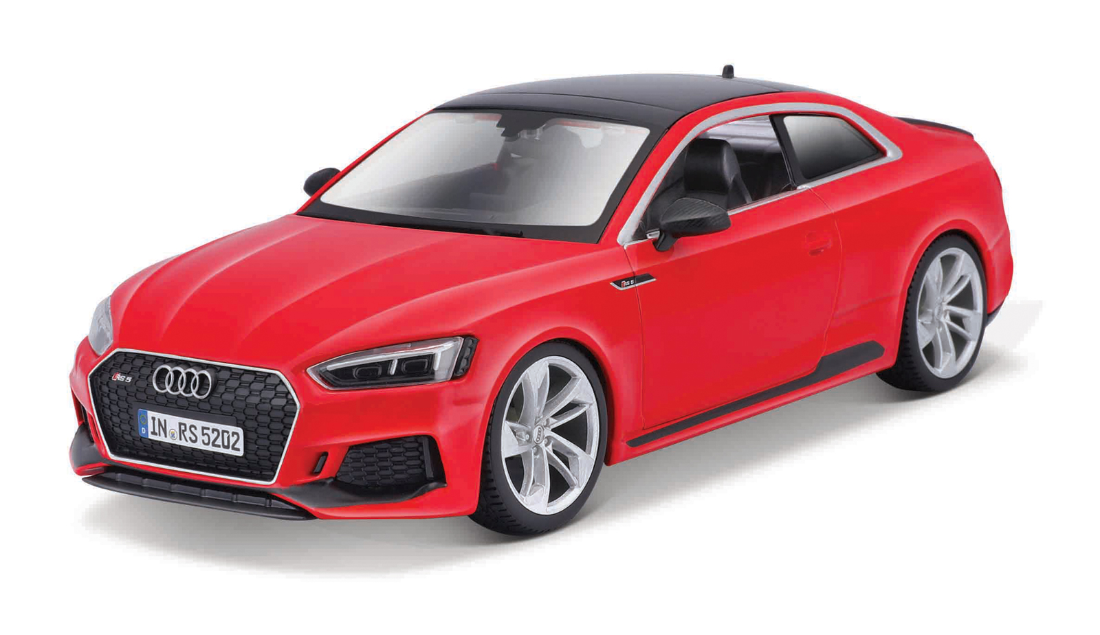 Bburago - Auta HOBBY, Audi RS 5 Coupé, červená, 1:24