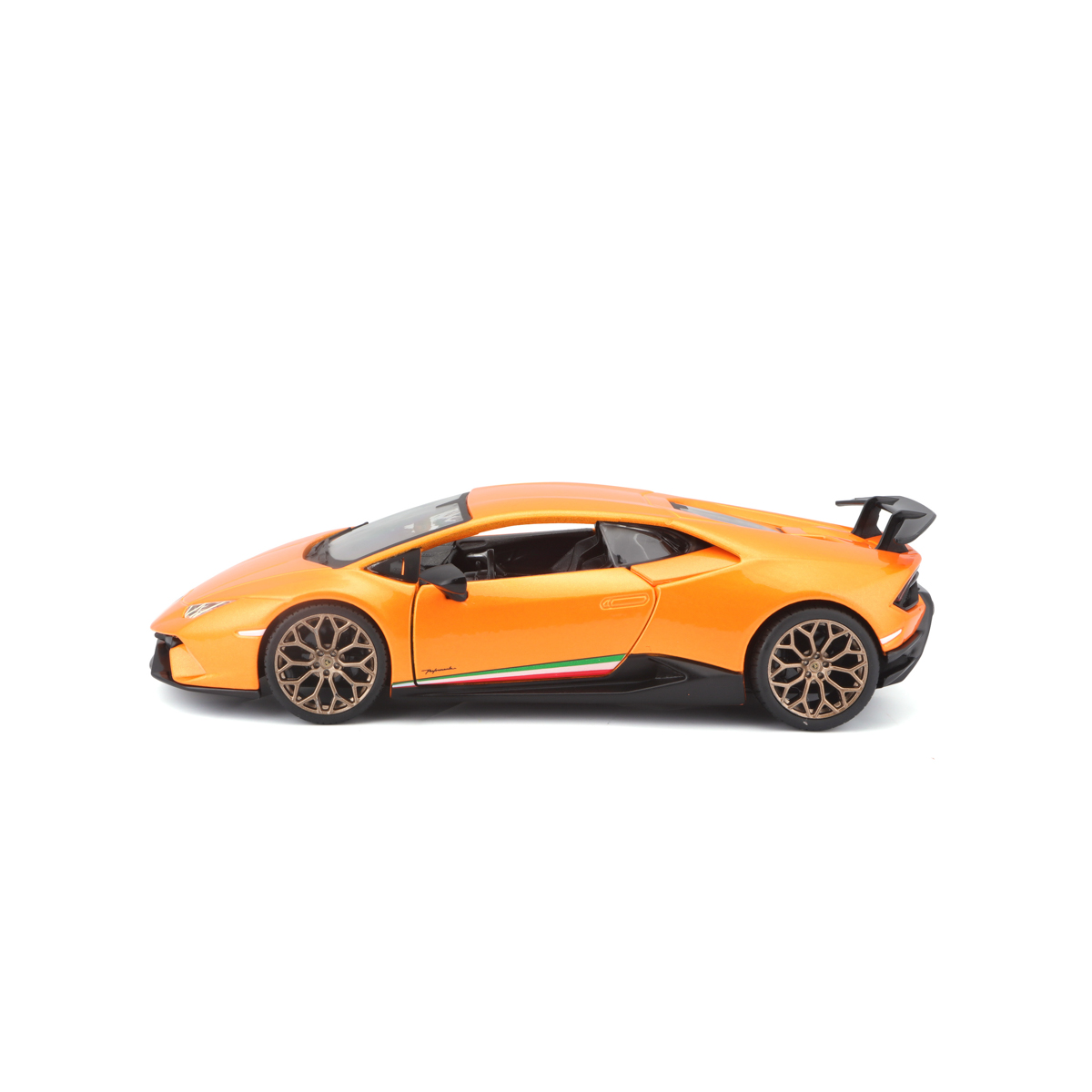 Bburago - Auta HOBBY, Lamborghini Huracán Performante, oranžová metalíza, 1:24
