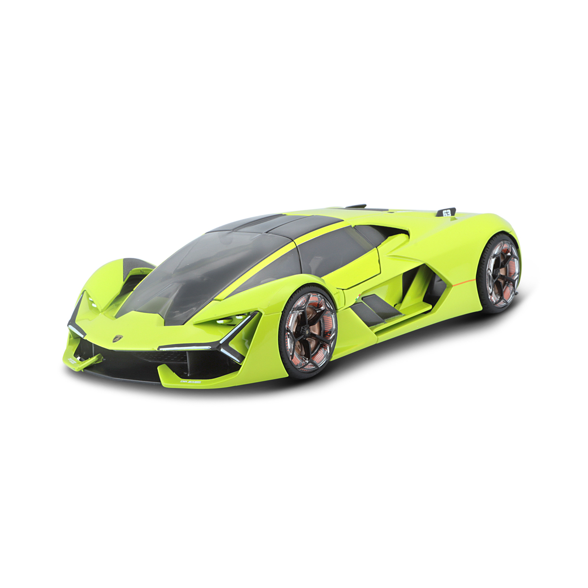 Bburago - Auta HOBBY, Lamborghini Terzo Millennio, světle zelená, 1:24