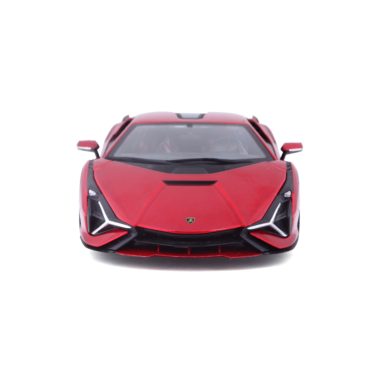 Bburago - Auta HOBBY, Lamborghini Sián FKP 37, červená metalíza, 1:24