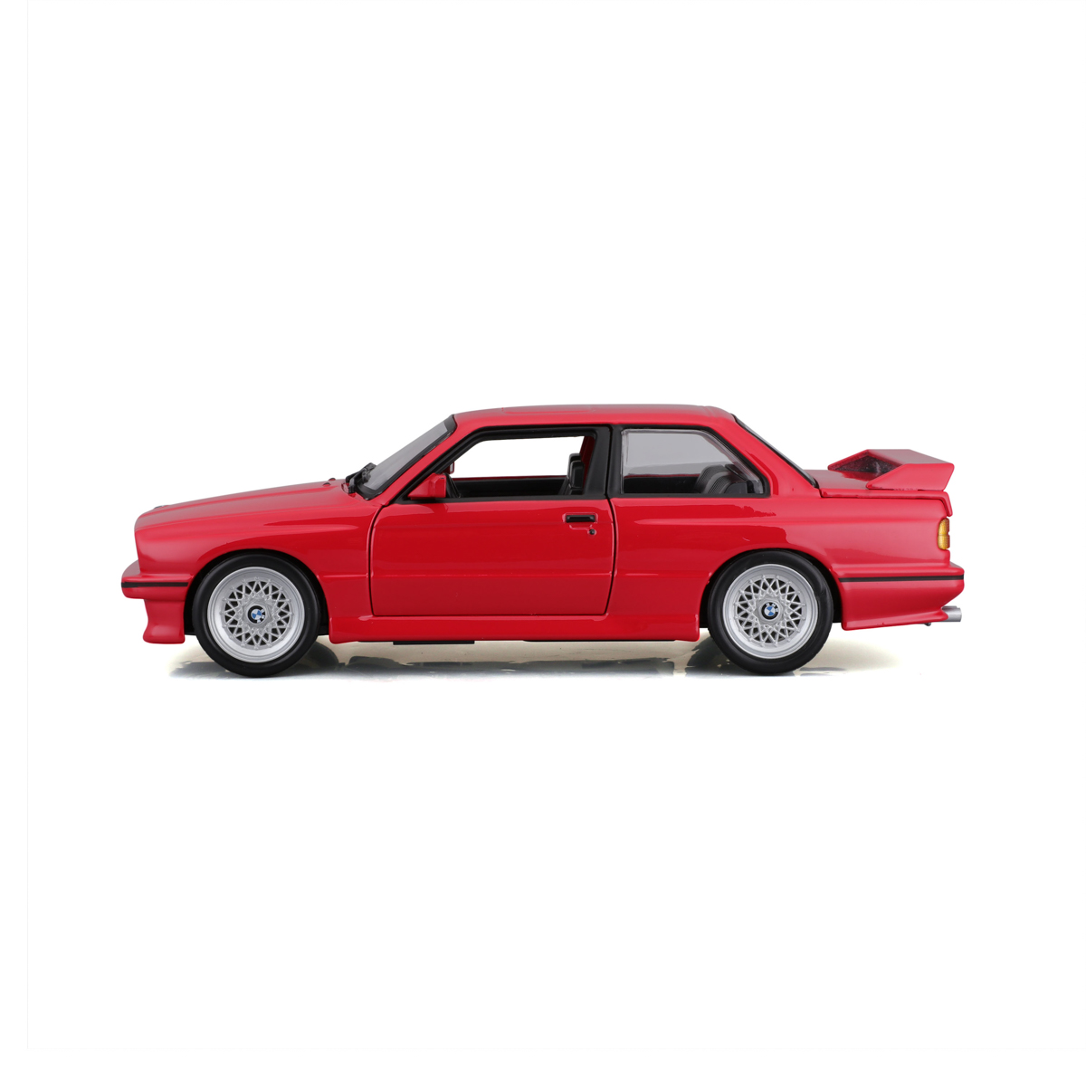 Bburago - Auta HOBBY, 1988 BMW 3 Series M3, červená, 1:24
