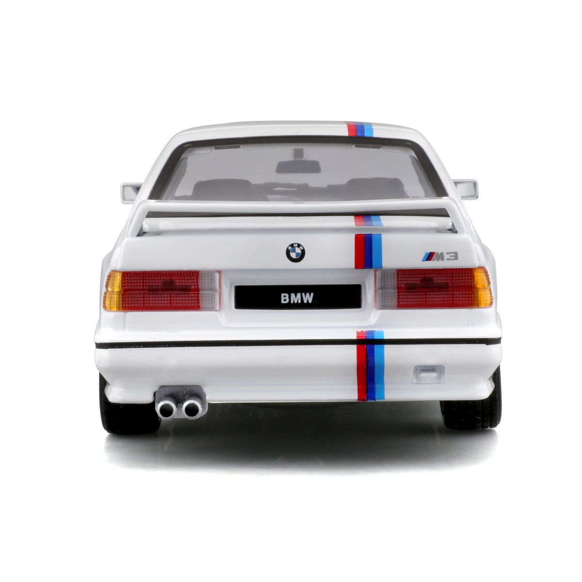 Bburago - Auta HOBBY, 1988 BMW 3 Series M3, bílá, 1:24