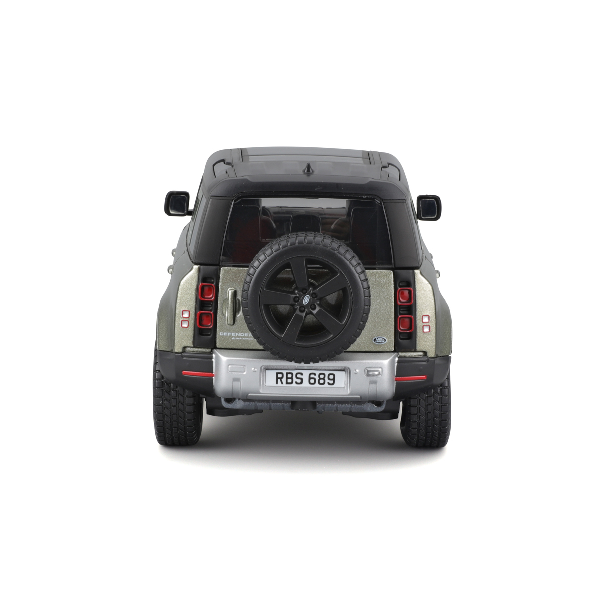 Bburago - Auta HOBBY, 2022 Land Rover Defender 110, zelená metalíza, 1:24