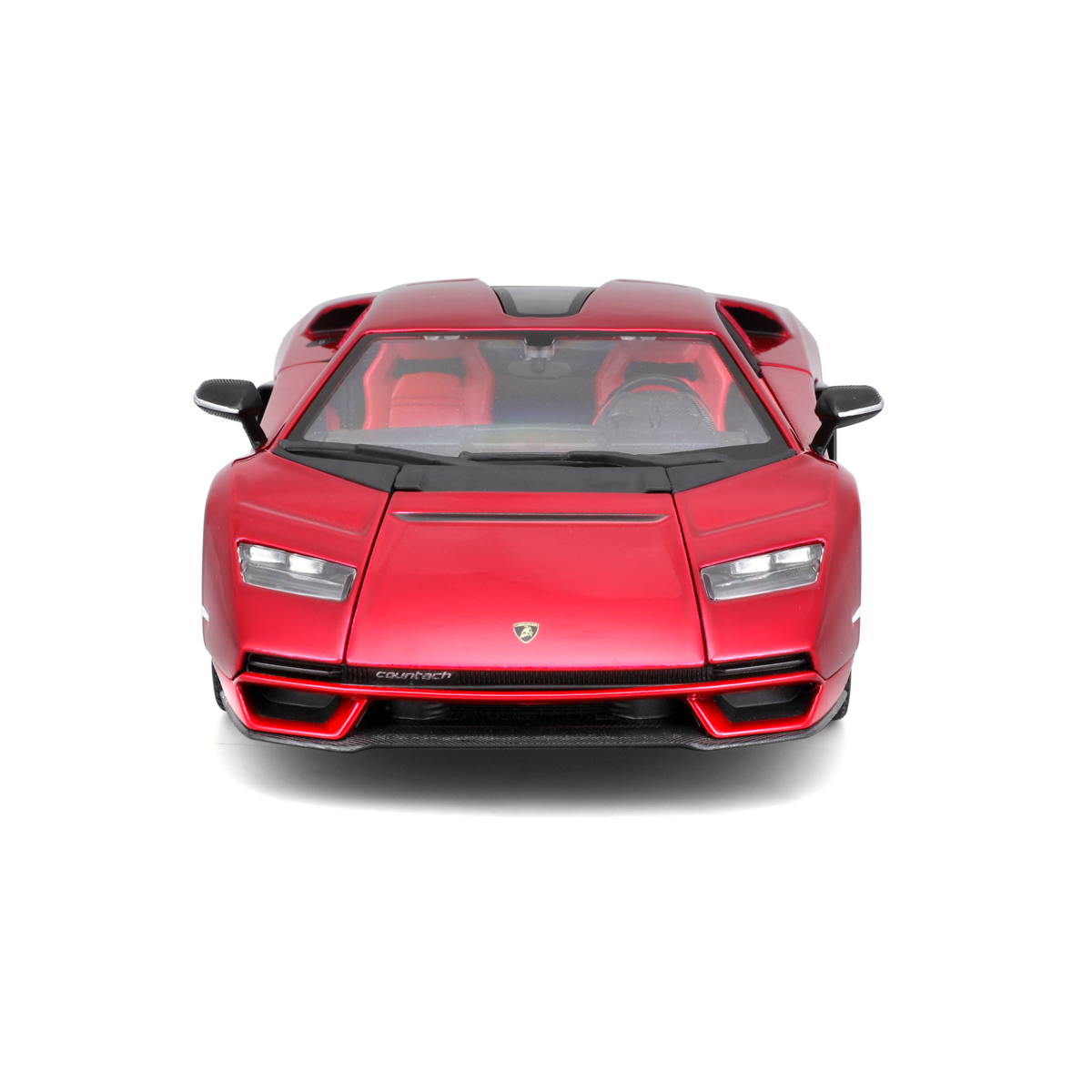Bburago - Auta HOBBY, Lamborghini Countach LPI 800-4, červená metalíza, 1:24