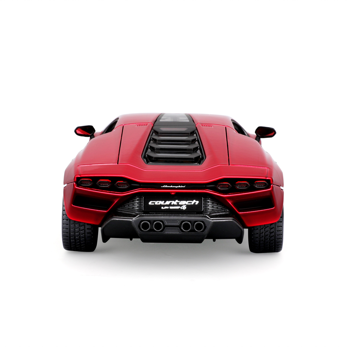 Bburago - Auta HOBBY, Lamborghini Countach LPI 800-4, červená metalíza, 1:24