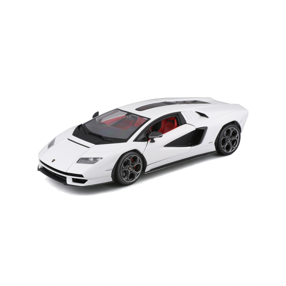 Bburago - Auta HOBBY, Lamborghini Countach LPI 800-4, bílá, 1:24