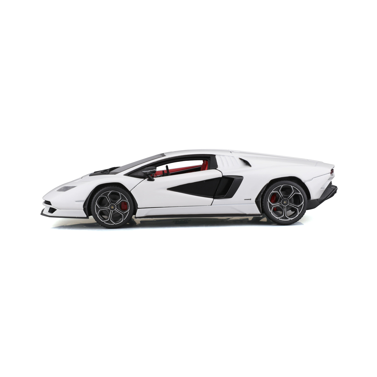 Bburago - Auta HOBBY, Lamborghini Countach LPI 800-4, bílá, 1:24