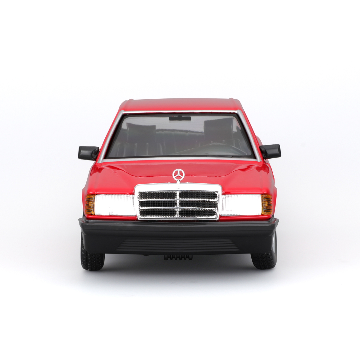 Bburago - Auta HOBBY, Mercedes-Benz 190 E 2.6, červená, 1:24
