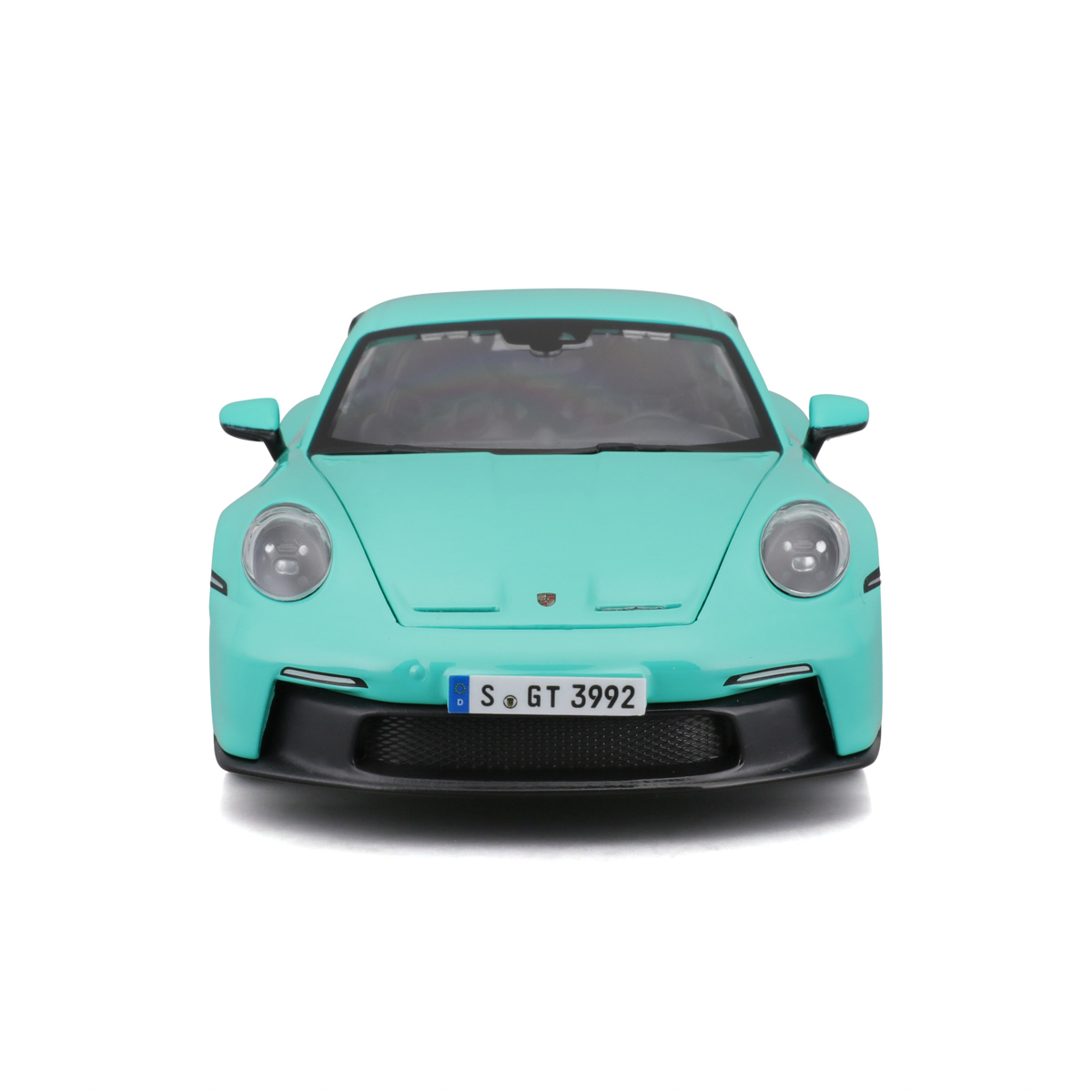 Bburago - Auta HOBBY, Porsche 911 GT3, zelená mint, 1:24
