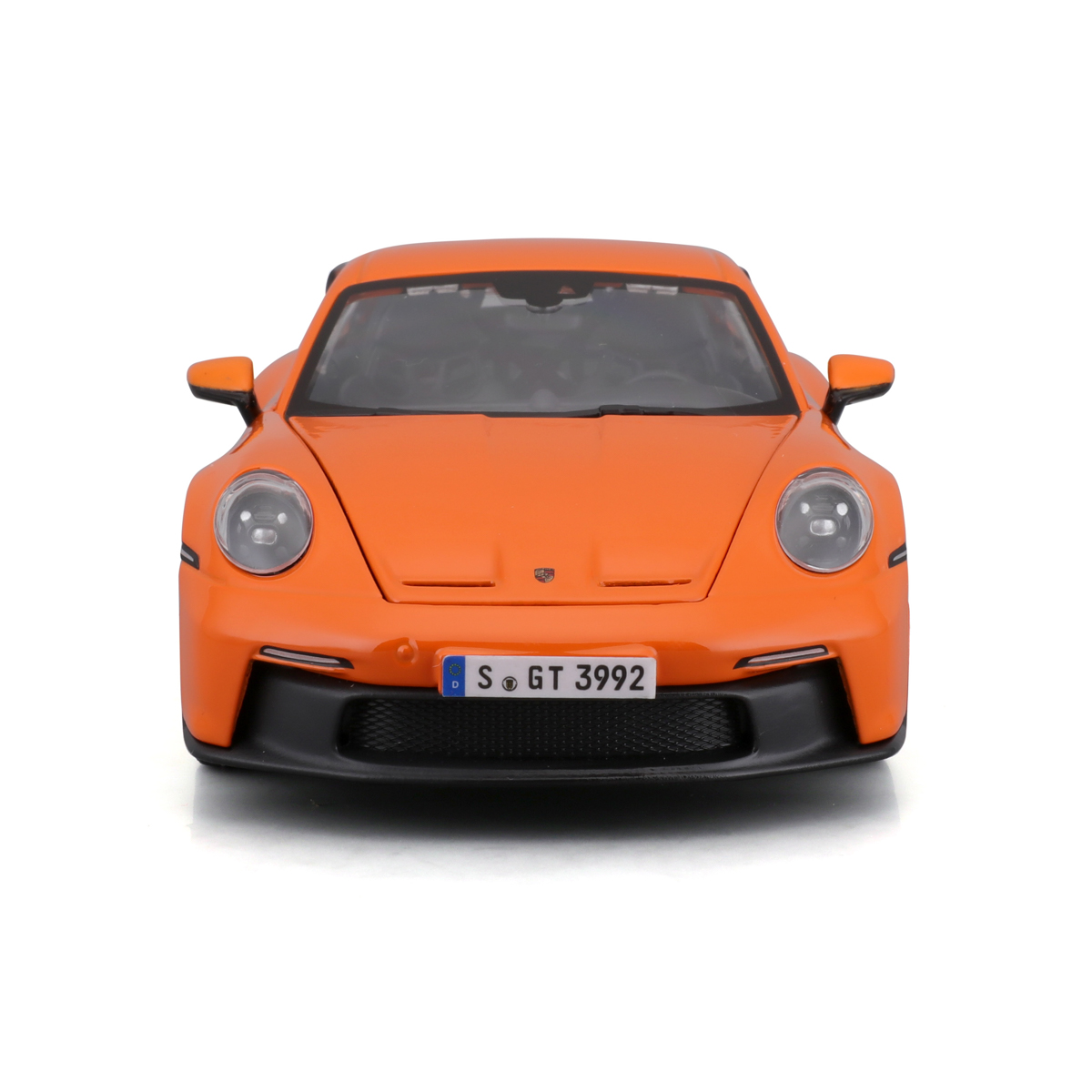 Bburago - Auta HOBBY, Porsche 911 GT3, oranžová, 1:24