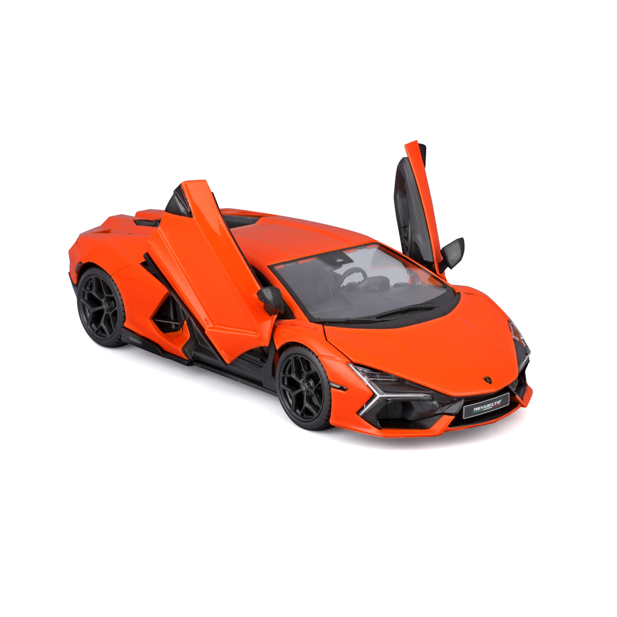 Bburago - Auta HOBBY, Lamborghini Revuelto, oranžová, 1:24