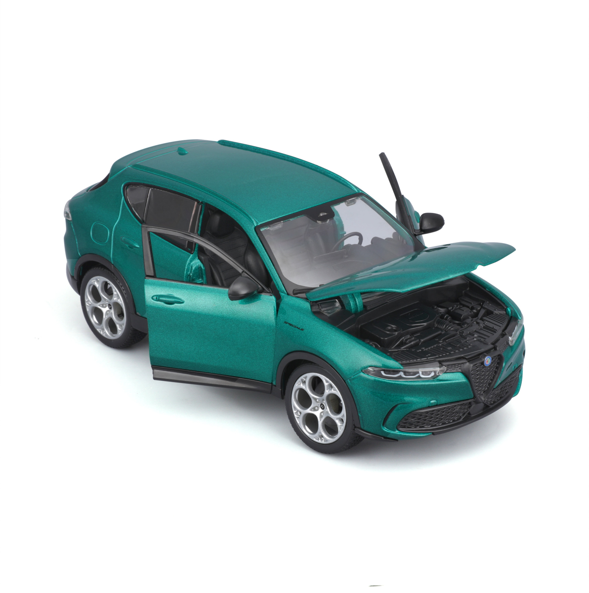 Bburago - Auta HOBBY, Alfa Romeo Tonale, zelená metalíza, 1:24